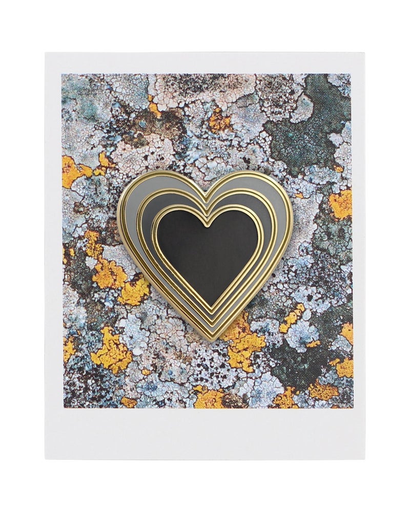 Real Sic Radiant Heart â€“ Enamel Pin for your Life â€“ Goth Gift for Goth Love - Image 4